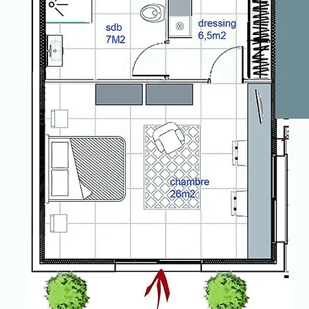Bed & Breakfast D'hote Au Calme